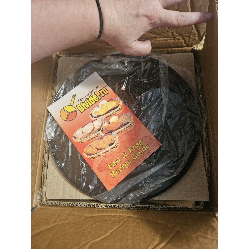NEW 10" 12" Skillet Frying Pan w Strainer Lid The Original Divide Pro Slicer Set